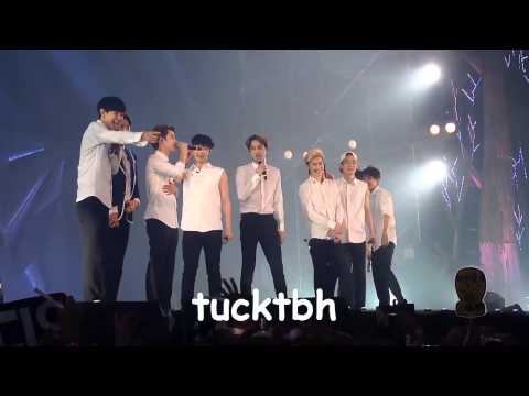 140914 Talk & D.O hit Chanyeol (Full) at EXO Planet in Bangkok