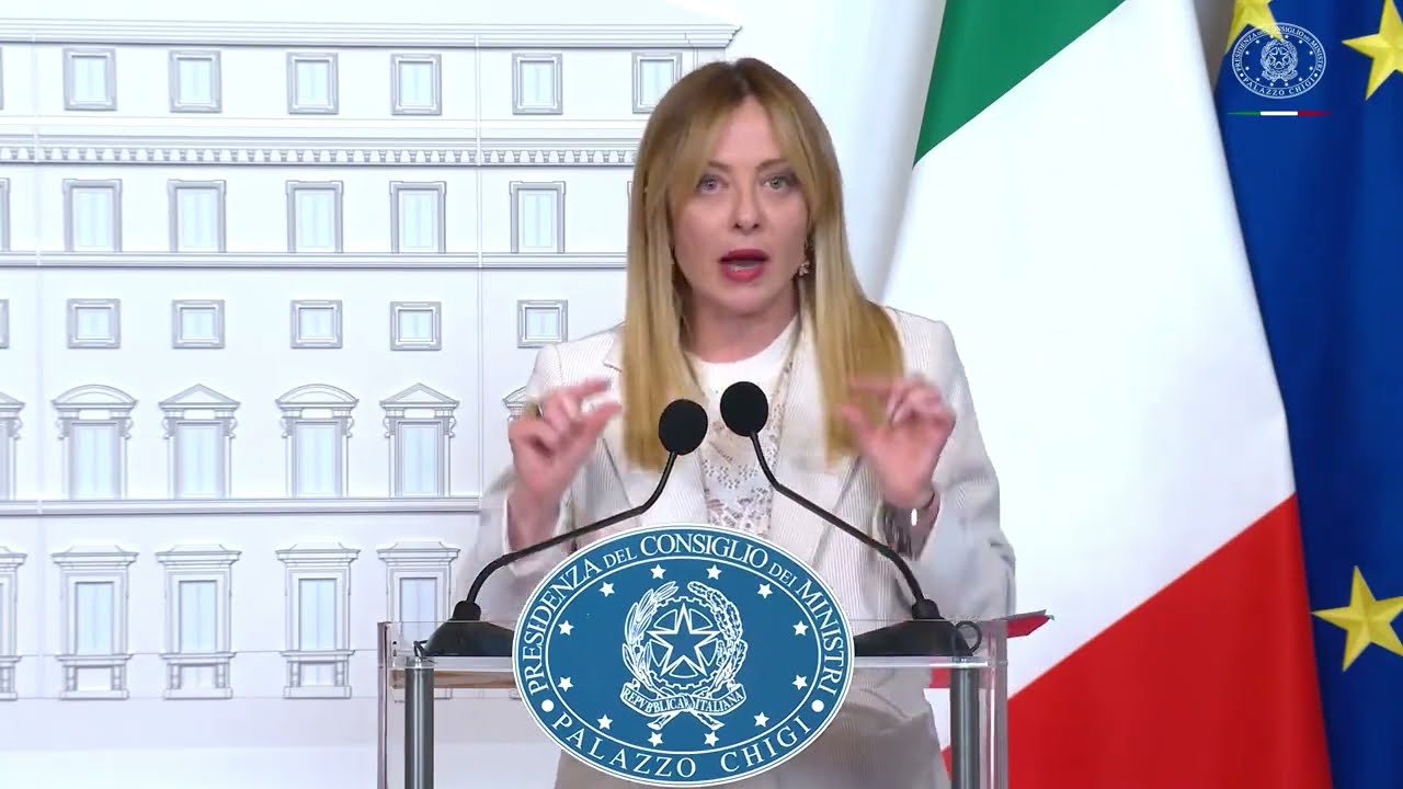 MELONI: "SE L'EUROPA VUOLE CONTARE, DEVE RAFFORZARE IL PROPRIO MERCATO INTERNO E RIDURRE GLI ONERI"