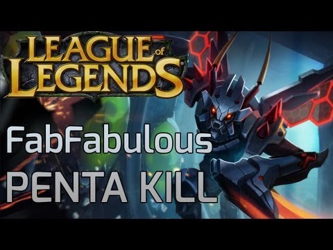 [LoL] FabFabulous Kha'Zix PENTA KILL vs. paiN Gaming - International Wildcard Gamescom 2013