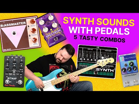 Sound Strategies : FIVE Bass Synth Guitar Pedal Combos