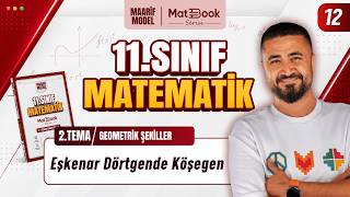 Parelelkenarda Köşegen | Geometrik Şekiller 12 | 11. Sınıf Matematik | Maarif Mo