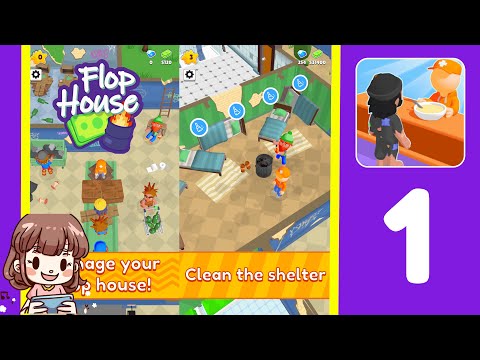 Flop House Gameplay Part 1 - Build Home For Homeless - YouTube