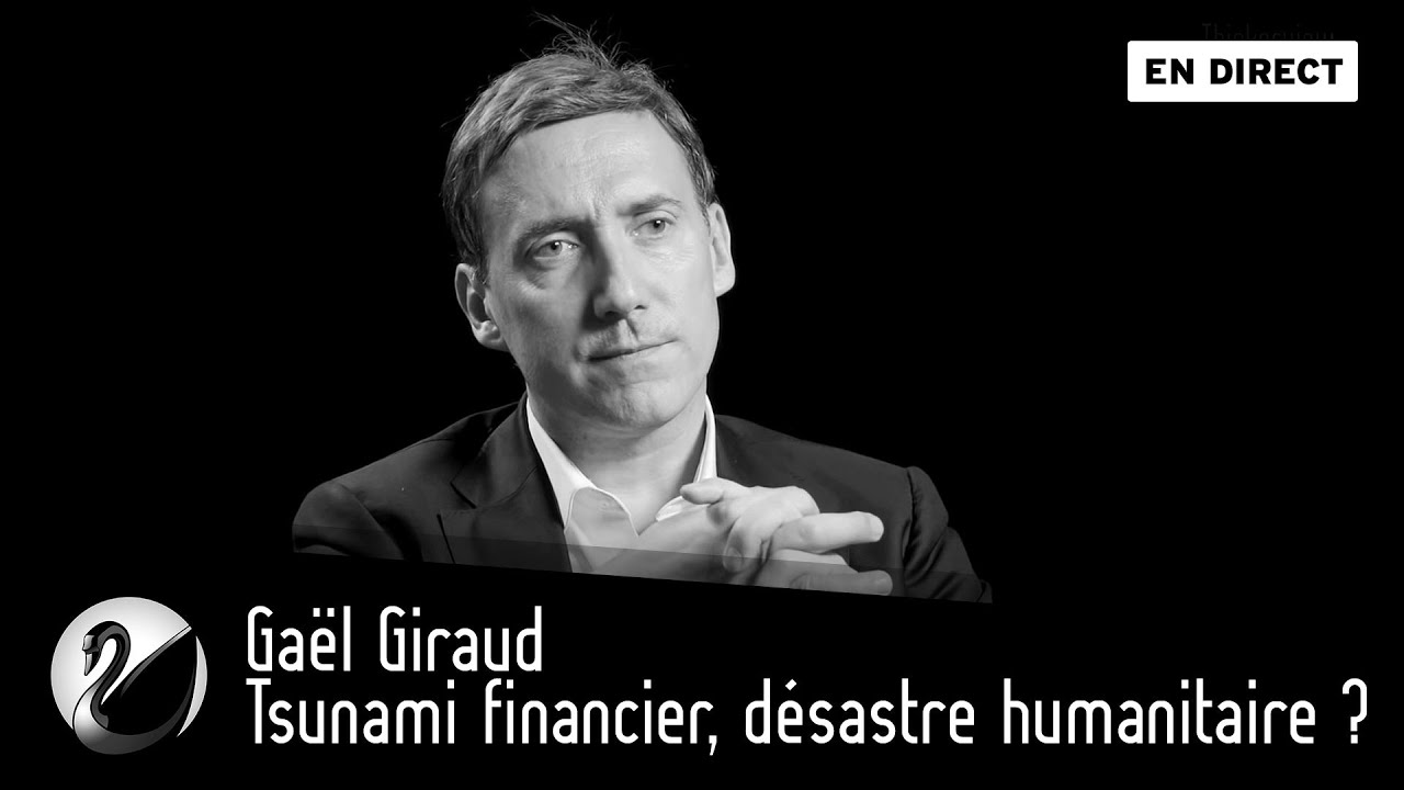 Gaël Giraud : Tsunami financier, désastre humanitaire ?
