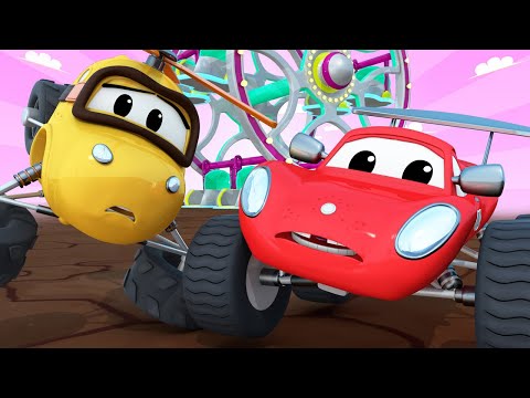 Monster kamioni za djecu -  Odbjegli veliki kotač - Monster Grad