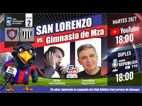 ⚽️ SAN LORENZO vs Gim. y Esg. (Mza) | Reacciones en VIVO | #EquipoDesafio 🔴 🔵 #sanlorenzo #futbol