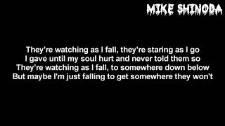 Mike Shinoda - Watching As I Fall [Lyrics Video]