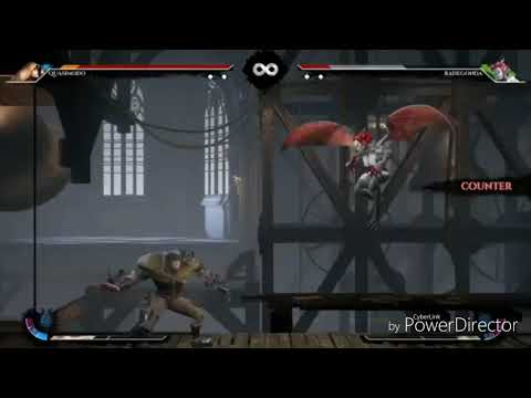 Quasimodo throws Radegonda to the ground