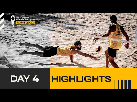Men's Daily Highlights Rome 2022 | DAY 4 | #BeachWorldChamps