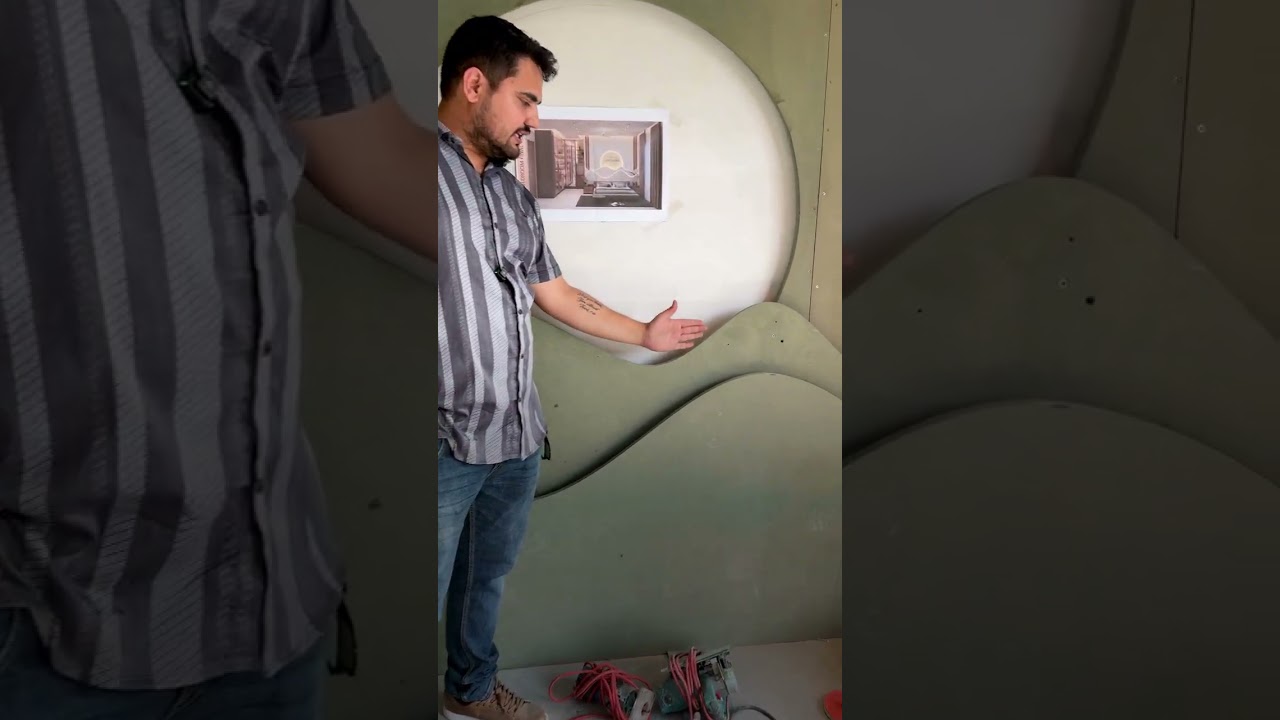 3D vs Design tips 👌 😍 #3danimation #3d #interiordesign #wall #shorts