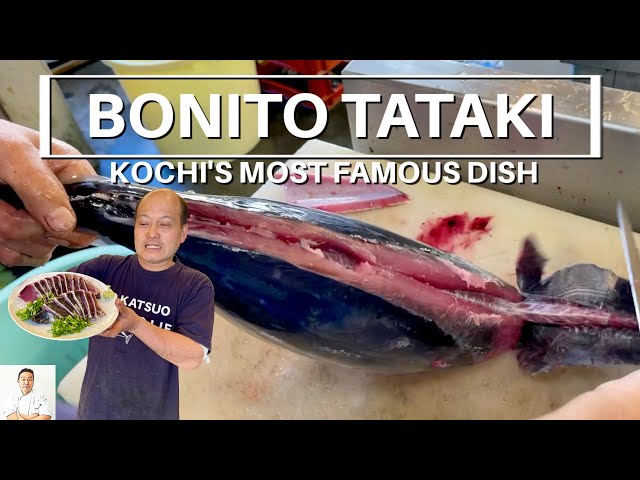 How To Fillet A Bonito, Special Technique For Clean and Cook