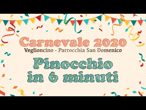 Pinocchio  in 6 minuti