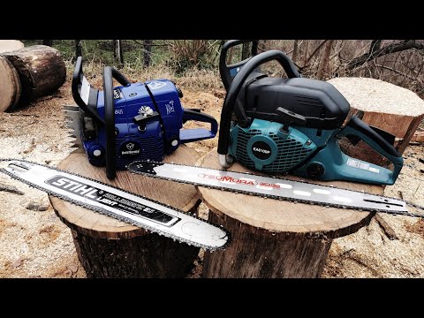 Makita EA6100 "vs" FarmerTec G366 (60cc class chainsaws)