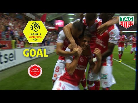 Goal Pablo CHAVARRIA (32') / Stade de Reims - Olympique Lyonnais (1-0) (REIMS-OL) / 2018-19