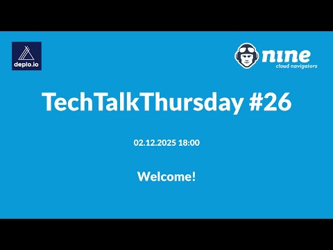 TechTalkThursday #26 - Livestream 02.12.2025