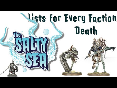 Warcry 2.0 - Death - Starter Lists for Every Faction
