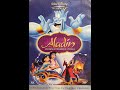 Opening Aladdin Special Edition DVD 2004 Both Discs