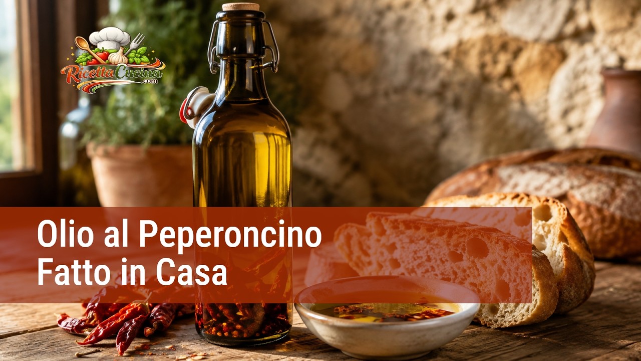 Anteprima video di Video Ricetta Olio al Peperoncino Fatto in Casa