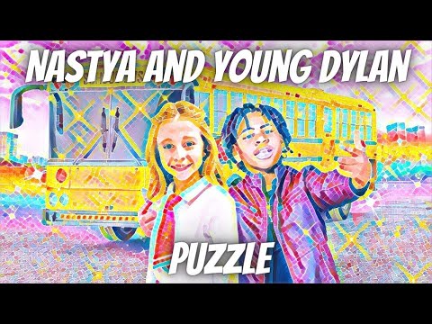 Nastya and Young Dylan🧩Puzzle