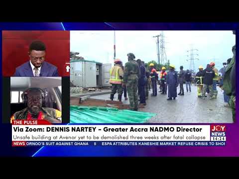 Building collapse: Three of 16 structures earmarked for demolition already pulled down - NADMO