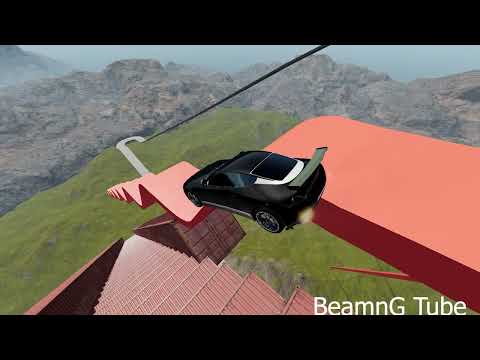 Death Falls - BeamNG DRIVE - Crash