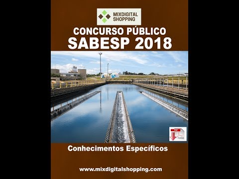 APOSTILA SABESP 2018 ENGENHEIRO CIVIL - SUPER OFERTA!!!