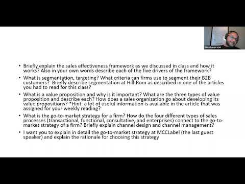 Key Account Management: Session 1 – Foundations