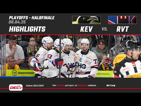 ​DEL2 Game Highlights Halbfinale Spiel ​5: Krefeld Pinguine vs. Ravensburg Towerstars