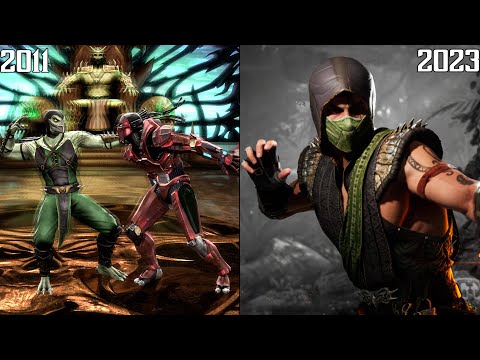 Reptile Fatal Blow (X-Ray) Evolution - Mortal Kombat 9-12 (2011-2023) 4K