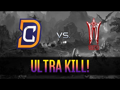 Ultra kill! by w33 vs Team WanteD - DAC 2017