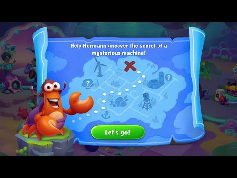 @Fishdom Help Herman Uncover the Secret of a Mysterious Machine Event Started