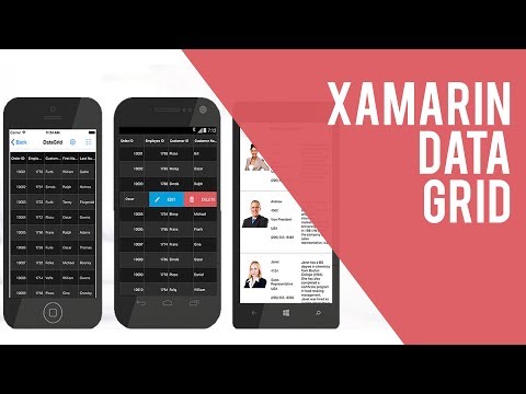 Xamarin Data Grid Did You Know