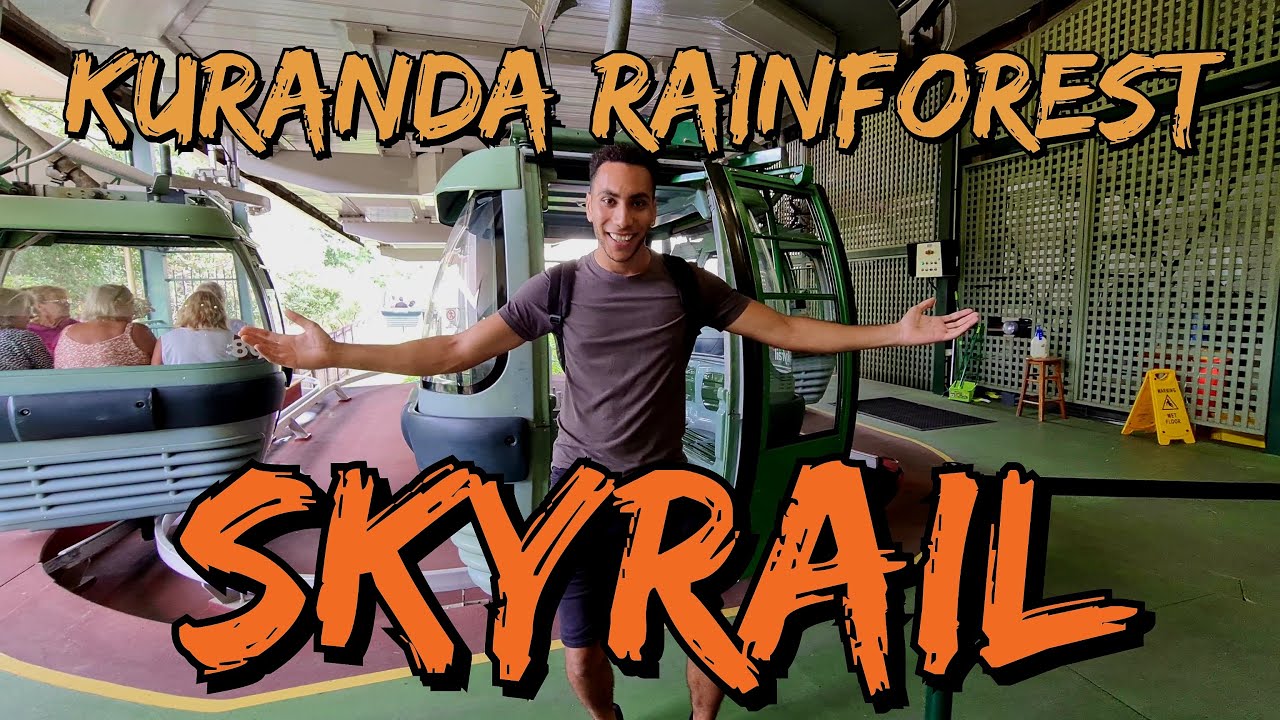 A traveler explores Kuranda Rainforest Skyrail & takes Cableway.