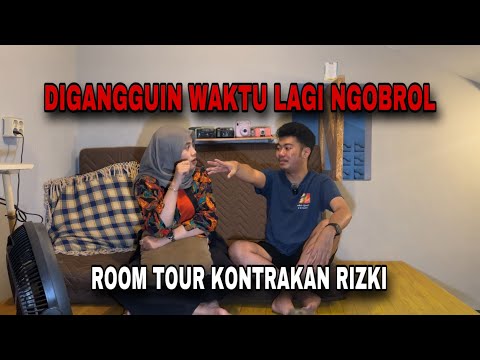 SHIVERS! THE GHOST IN RIZKI'S RENTED HOUSE IS SO NASTY - Room Tour