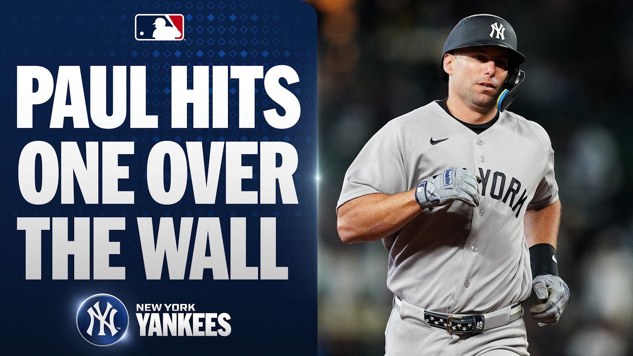 Paul Goldschmidt slugs a 3-run home run for the Yankees! 💪 | MLB Highlights
