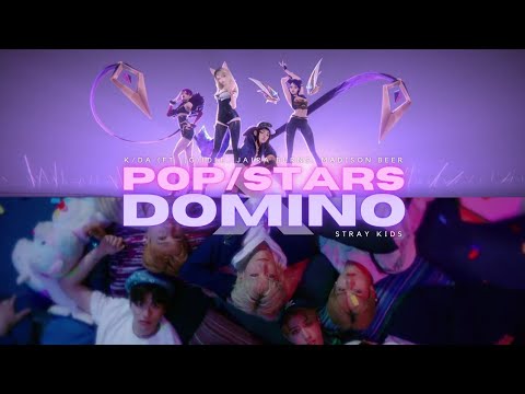 [MASHUP] K/DA X Stray Kids - POP/STARS X Domino (ft. (G)I-DLE, Jaira Burns, Madison Beer) | MV