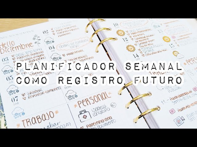Vídeo relacionado con Planificador semanal A4 Simpsons - Weekly planner : Planner Sin Fecha - Organizador semanal escritorio [54 págs. con Alto Gramaje]