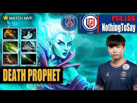 Death Prophet Mid | PSG.LGD.NothingToSay | WIN LANE VS ZEUS NO PROBLEM | 7.31c Gameplay Highlights