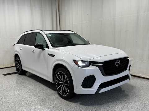 2025 Mazda CX-70 PHEV GT AWD in White for sale at Park Mazda in Sherwood Park, AB