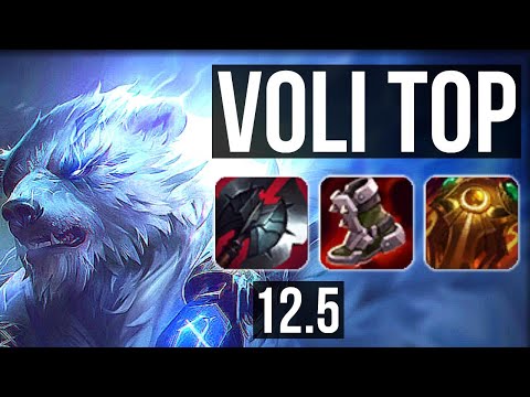 VOLI vs TAHM (TOP) | Rank 2 Voli, 8/0/3, Legendary | JP Grandmaster | 12.5