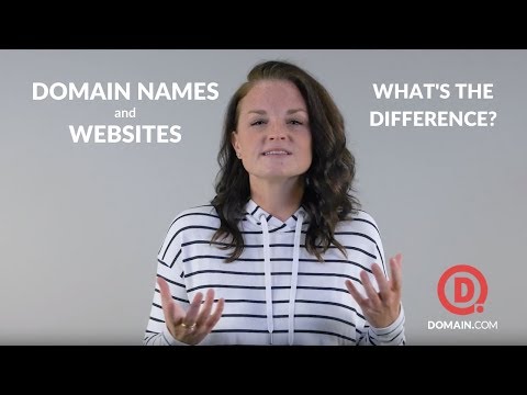 Domain names and websites: What's the difference?