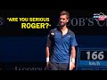 When Even Federer´s Opponent Cant Believe his Shots! (Crazy Performance)