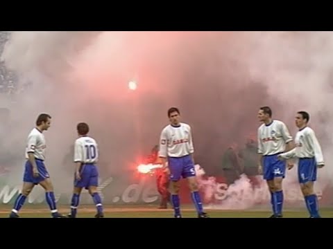 Energie Cottbus - Hertha BSC, BL 2000/01 26.Spieltag Highlights