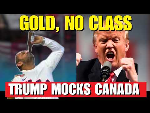 Gold, No Class: Trump Mocks Canada After Hockey Win