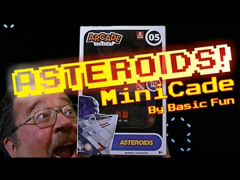 Asteroids MiniCade by Basic Fun!