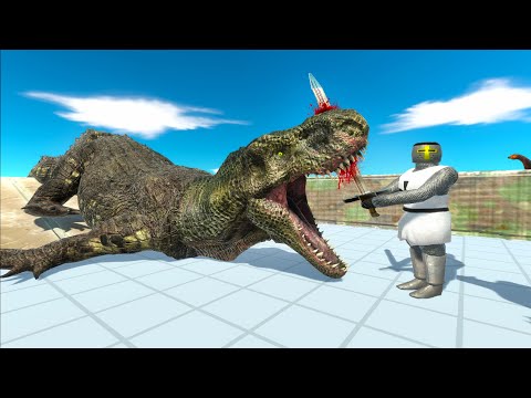 CROCZILLA DEATH RUN - Animal Revolt Battle Simulator
