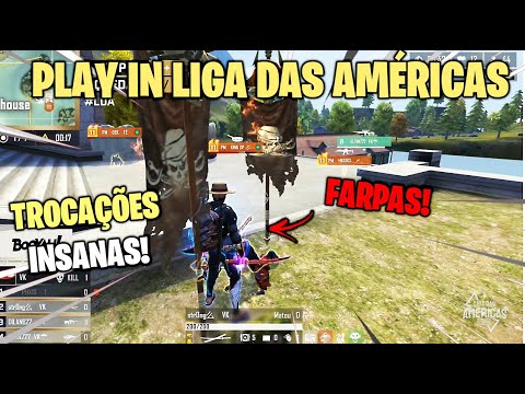 LIGA NFA - FARPAS NO PLAY IN LIGA DAS AMÉRICAS! 3 BRASILEIROS CLASSIFICADOS - CLIPS FF