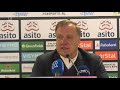 Dick Advocaat: 'Ik was vooral blij met onze tweede helft'