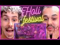 Brazilians Reaction to Get an Up-Close Look at the Colorful Holi Festival | National Geographic
