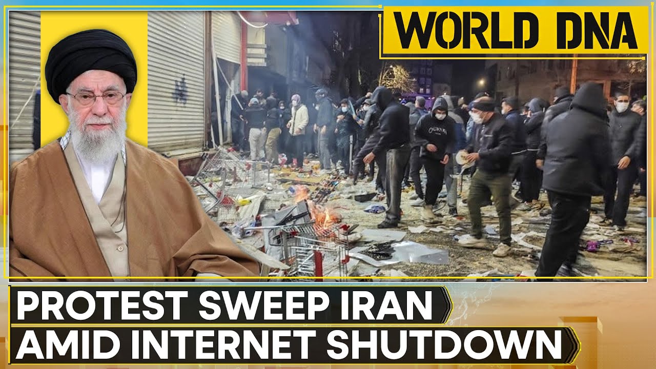 Iran Protest: Iran Unrest Persists Amid Internet Blackout; Death Toll Reaches 65| World DNA