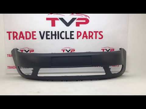 Fits Ford Fiesta 2002-2005 Ghia Front Bumper Primed With Fog Light Holes No Pdc Or Washer Holes video